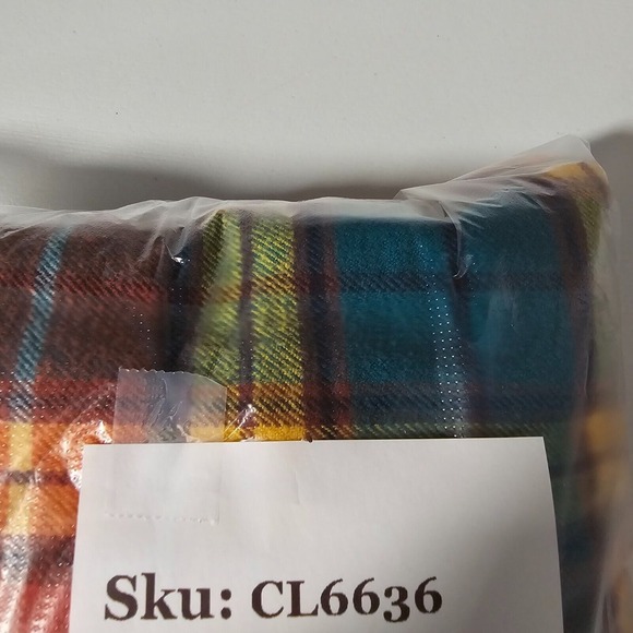 J Crew Shirt Mens Medium Plaid Flannel Slim Fit Long Sleeve Double Brushed Fall - Picture 11 of 11